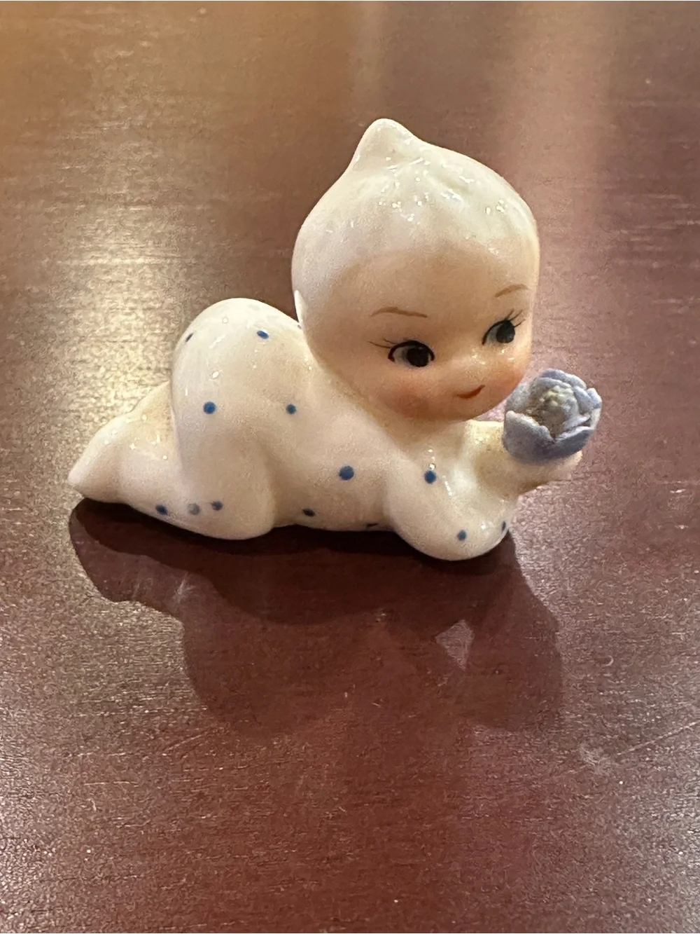 Vintage Ceramic Baby Figurines Set of 3 Made in Taiwan